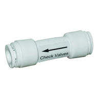 A4UC4-CV-W Gyorscsatlakozós toldó visszacsapó szelep 2 x 1/4″ cső csatlakozással