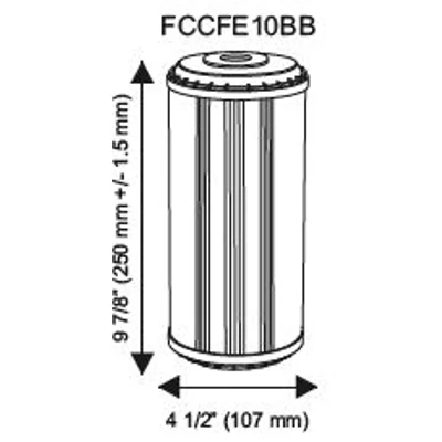 FCCFE10BB vastalanító szűrőbetét Big Blue