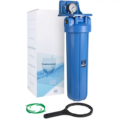 FH20B1-B-WB Aquafilter 20" Big Blue szűrőház 1" réz bekötési mérettel